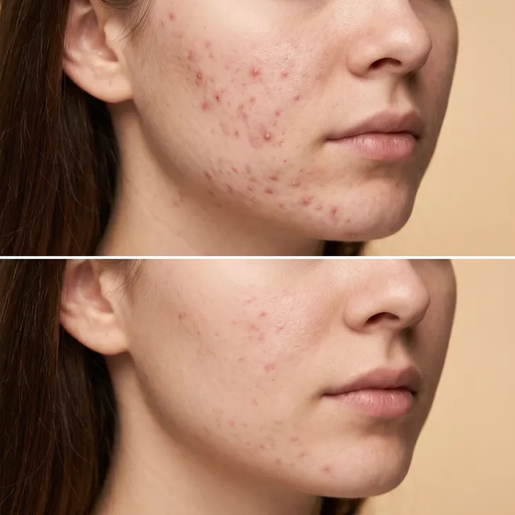 Acne Treatment Before/After 1