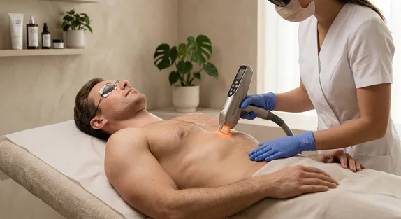 Laser Haarentfernung Behandlung