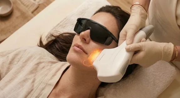 Laser Haarentfernung Gesichtsbehandlung