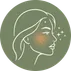 Fruchtsäure-Peeling Gesicht Icon