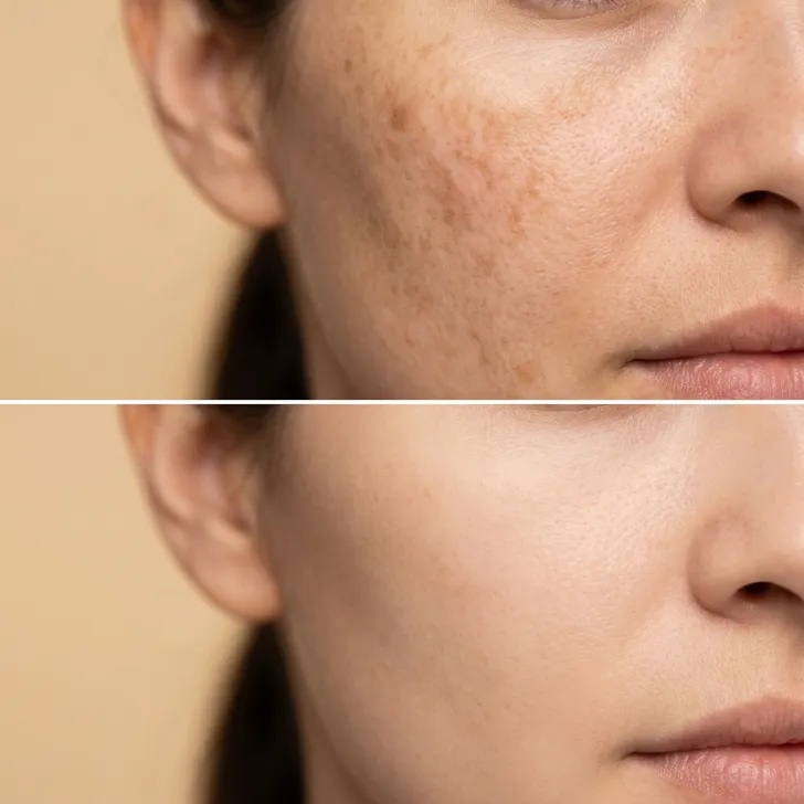 Before/After Comparison – Pigmentation Spots
