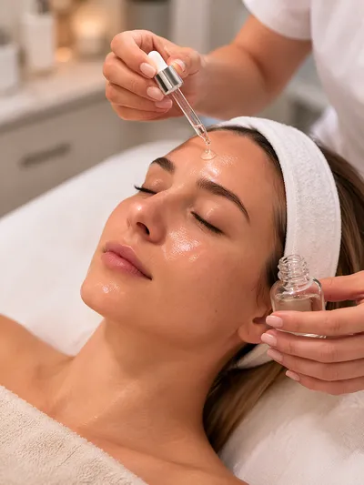 Professional Acne Treatment close-up