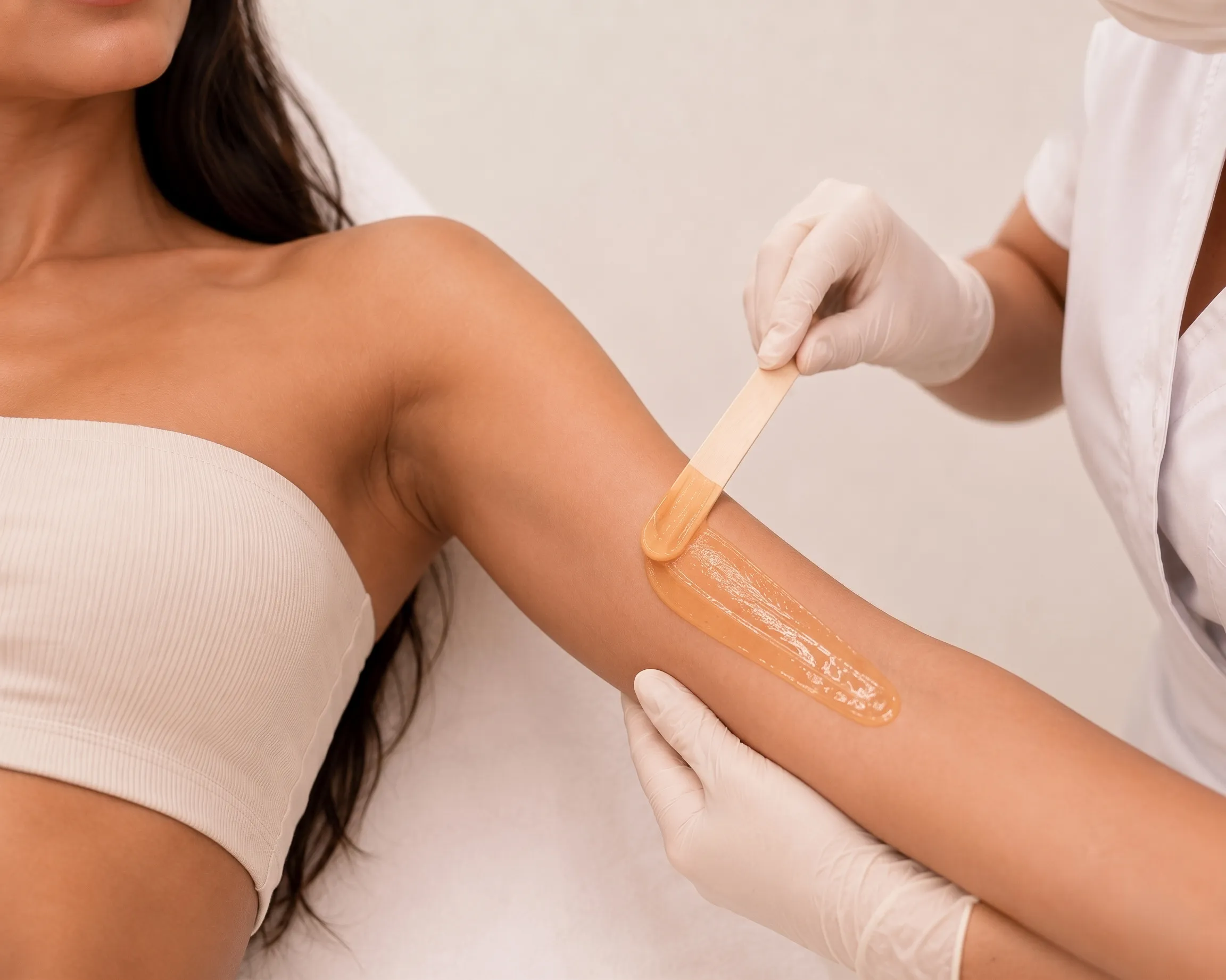 Arm Waxing at Sanft & Schön Berlin