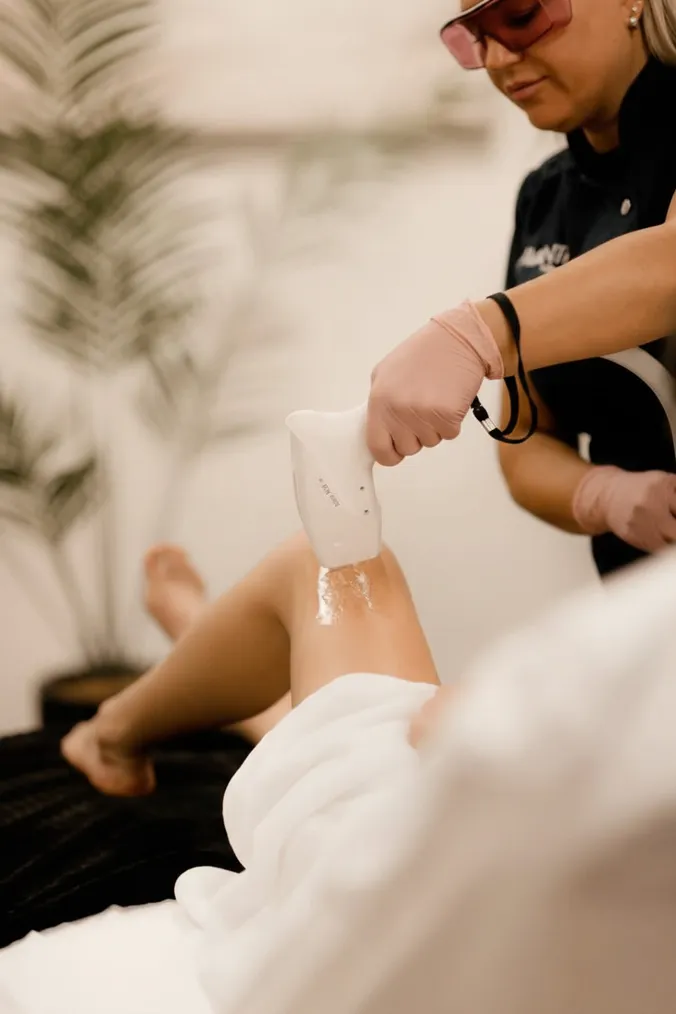 Laser Haarentfernung Behandlung