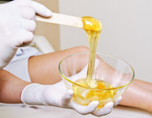 haarentfernung der beine mit wax